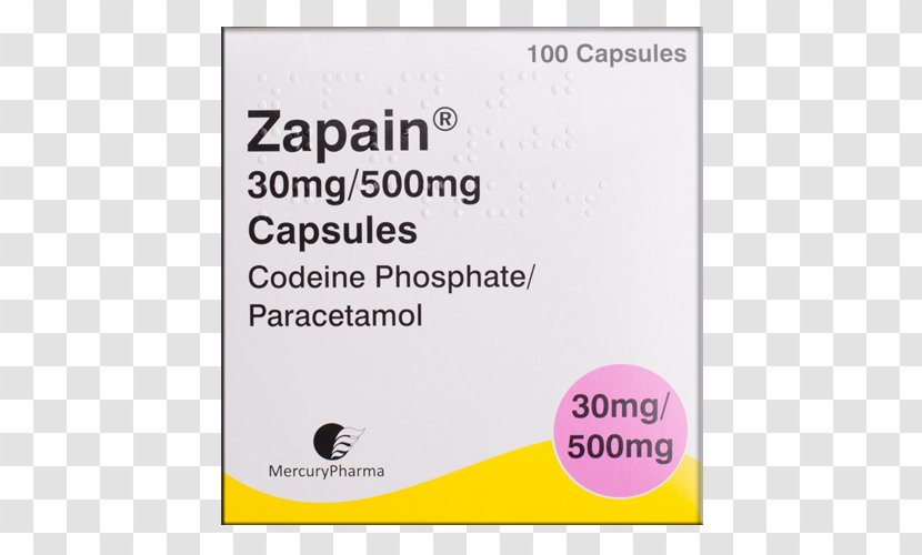 Codeine Analgesic Acetaminophen Co-codamol Tablet - Cocodamol Transparent PNG