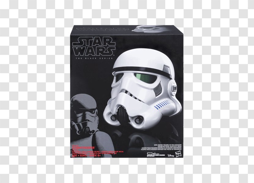 Stormtrooper Star Wars: The Black Series Galactic Empire Helmet - Wars Opening Crawl Transparent PNG