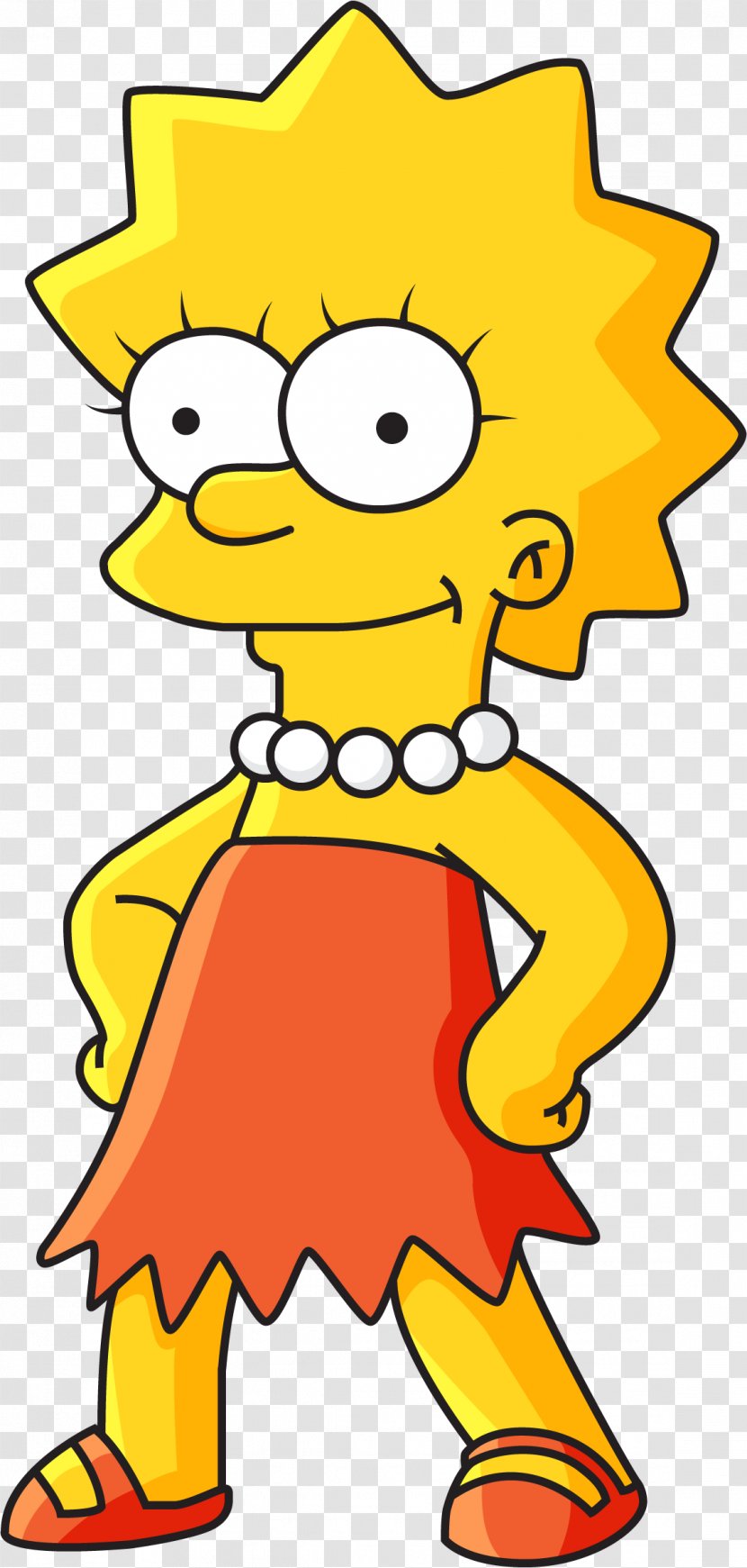 Lisa Simpson Homer Bart Maggie Marge - Television Transparent PNG