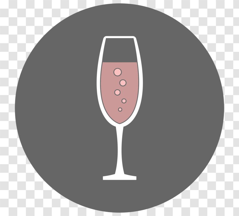 Wine Glass Logo Font - Design Transparent PNG