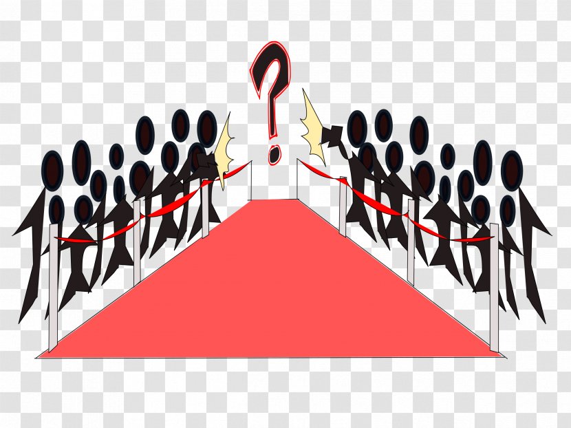 Celebrity Movie Star Clip Art - Red - Carpet Transparent PNG