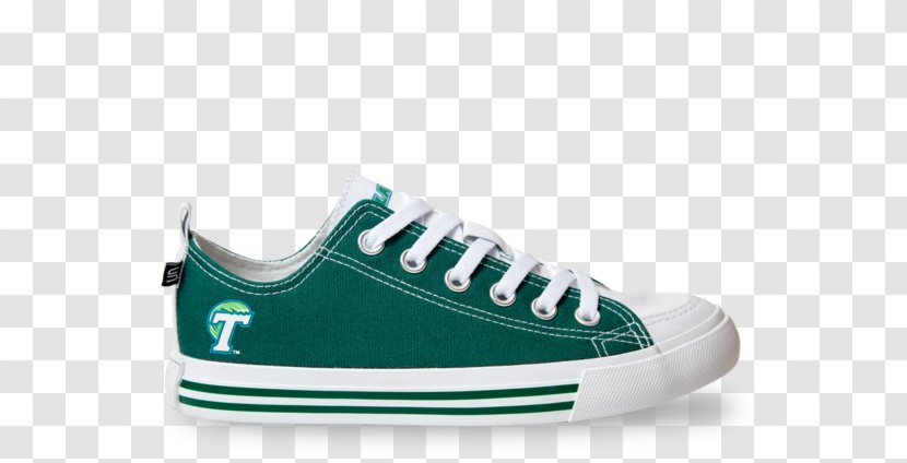 Tulane University Sneakers Skate Shoe Converse - Green Wave Football - Baseball Transparent PNG