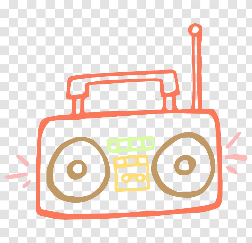 Boombox Drawing Clip Art - Pictures Transparent PNG