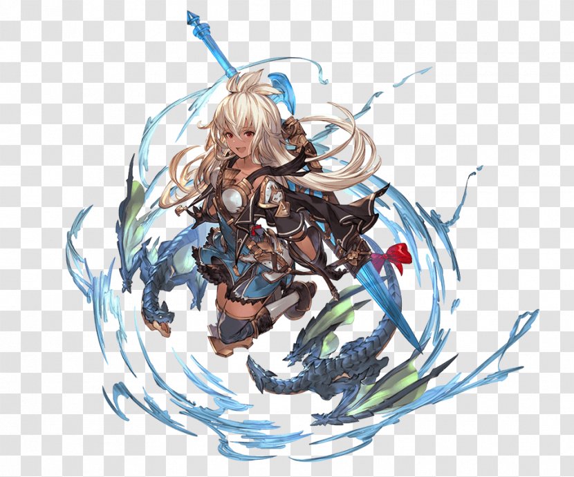 Granblue Fantasy YouTube Summer Character Tiamat - Heart - The Short Hair That Is Surprised By Mouths Of Transparent PNG