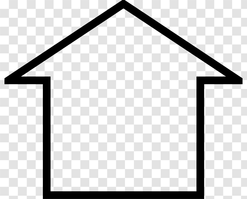 House Clip Art - Line - Object Transparent PNG