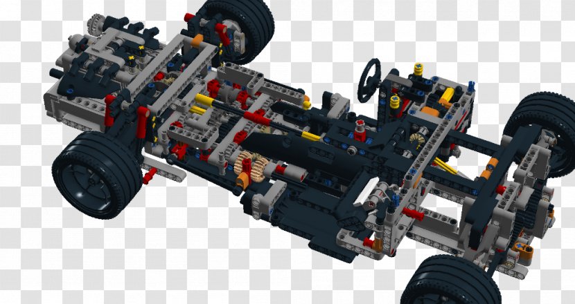 Car Porsche Tire Lego Technic Chassis Transparent PNG