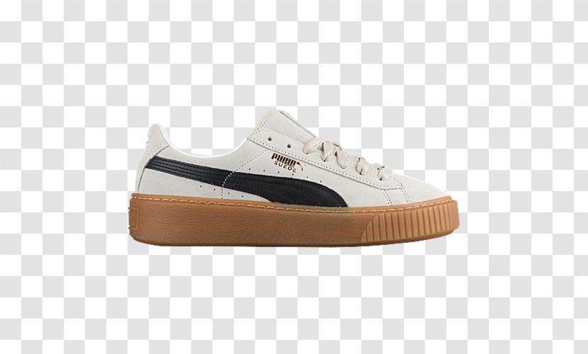Puma Sports Shoes Foot Locker Suede - Watercolor - Creepers For Women Transparent PNG
