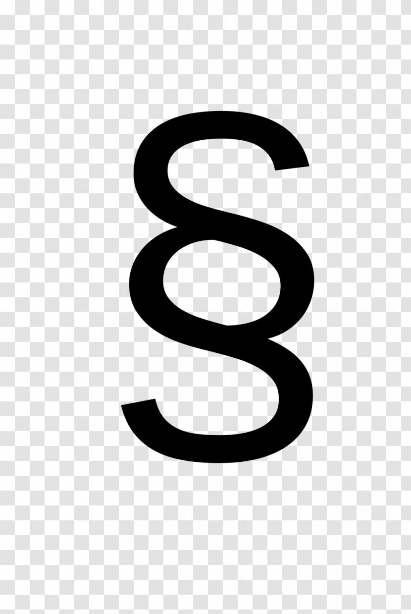 Symbol Section Sign Meaning Sentence Logo Transparent PNG