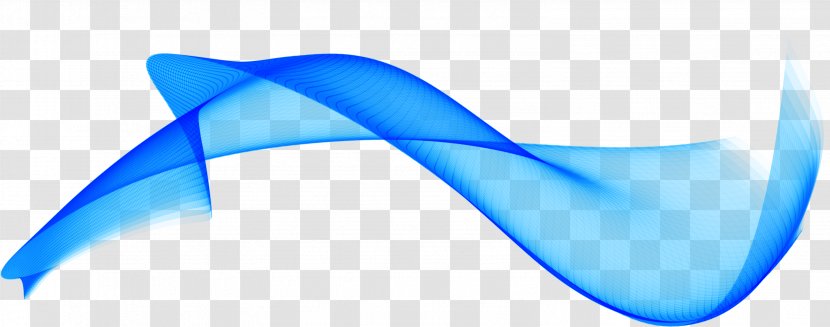 Blue Line Abstraction Euclidean Vector - Technology Abstract Background Transparent PNG