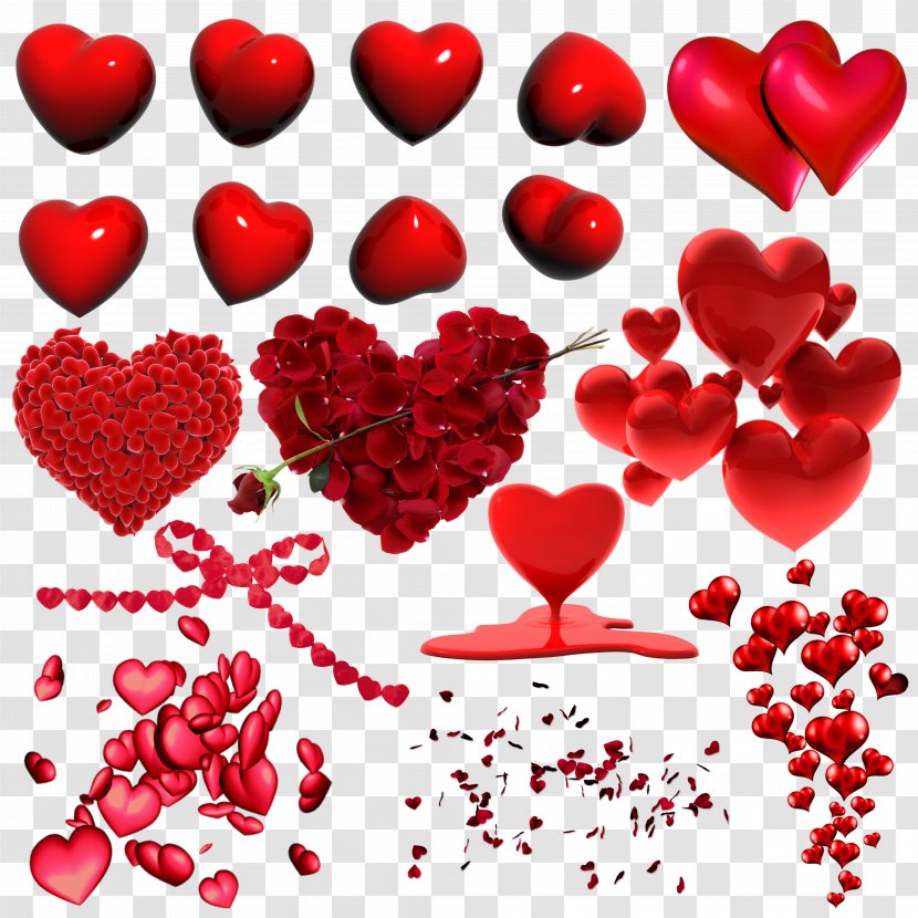 Valentine's Day Love Clip Art - Petal - Happy Valentines Transparent PNG