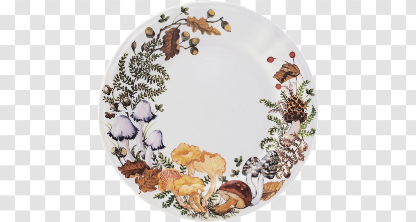 Plate Faïencerie De Gien Porcelain Chanterelle - Mug Transparent PNG