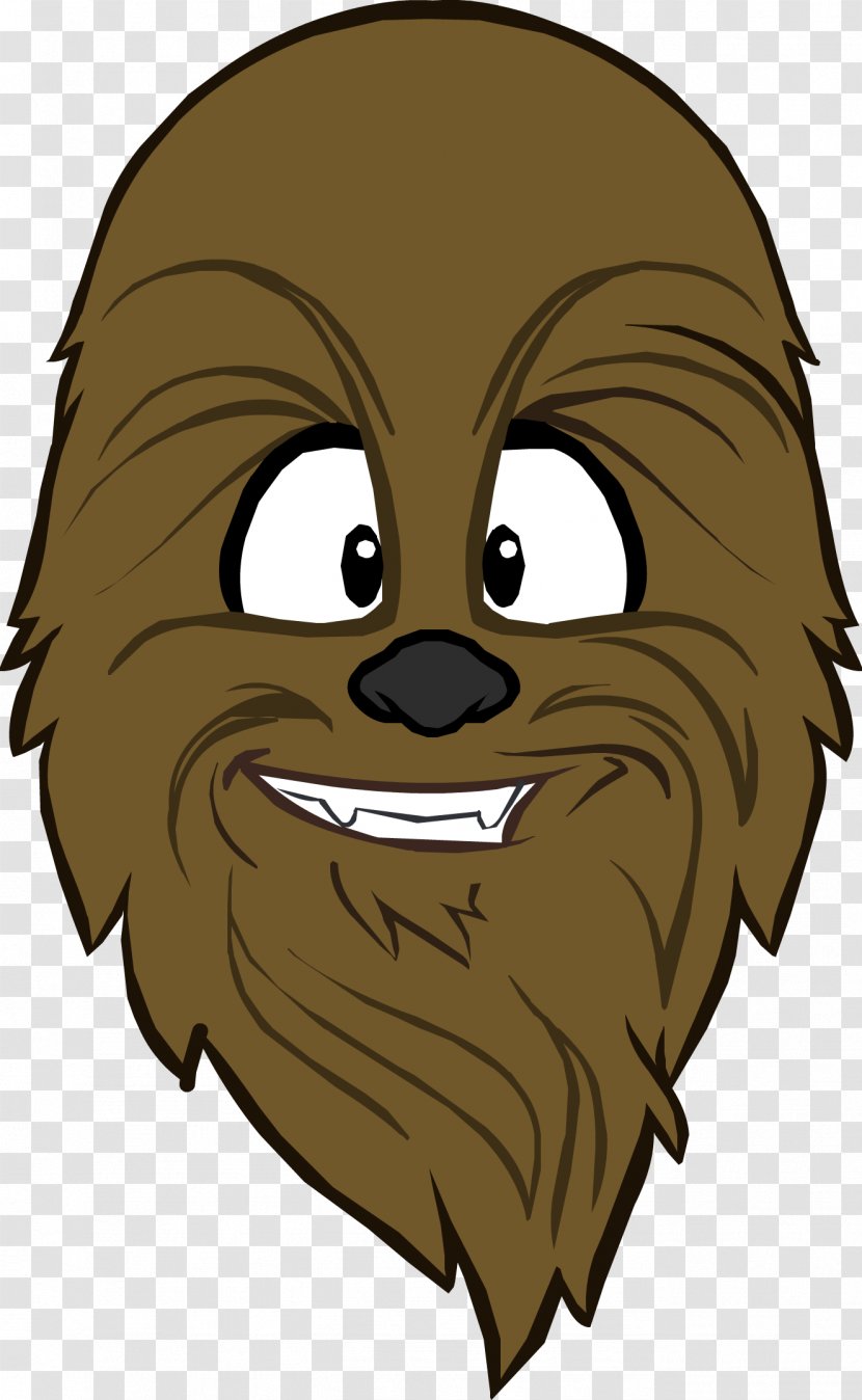 Chewbacca Wookiee Drawing Cartoon - Mask Lady - Yorkie Transparent PNG
