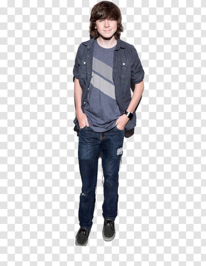 Carl Grimes San Diego Comic-Con Rick Child Actor Television - Clothing Transparent PNG