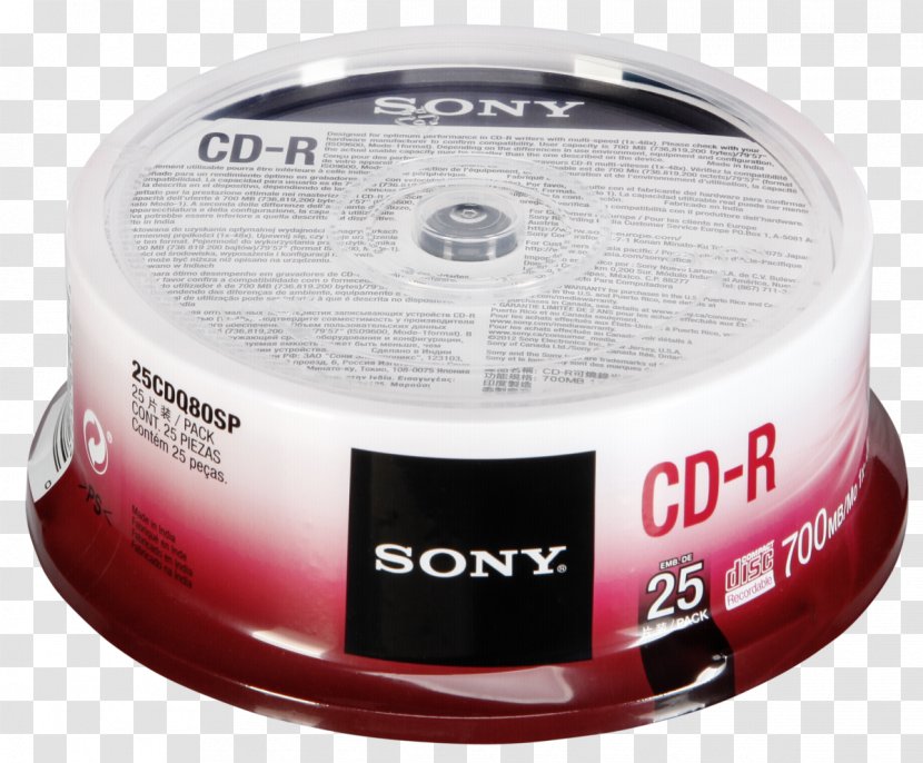 CD-RW Sony Maxell Katerelos.gr - Bp Transparent PNG