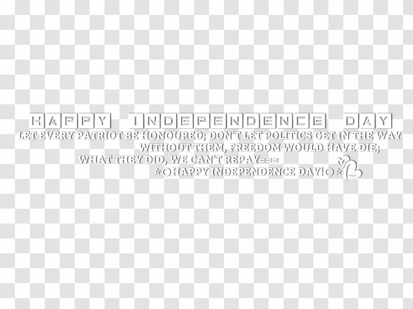 Product Design Document Line Brand - Text - Happy Independence Day Logo Transparent PNG