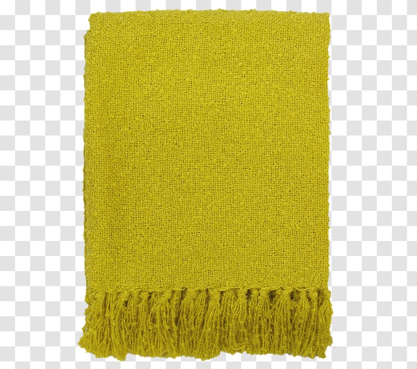 Bouclé Yarn Wool Smyčková Příze Yellow - Rectangle - Silk Ribbon Transparent PNG