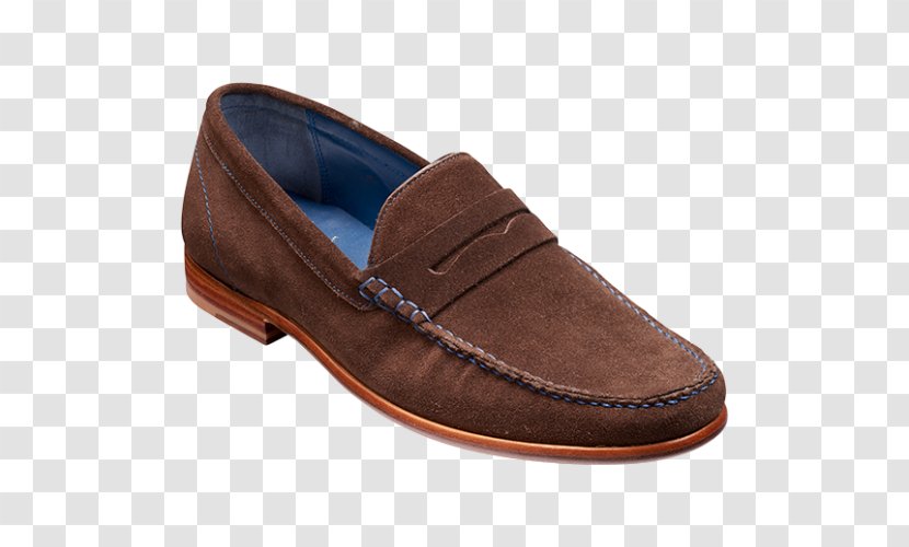 Slip-on Shoe Suede Barker Leather - Brown - Bitter With Baggage Transparent PNG