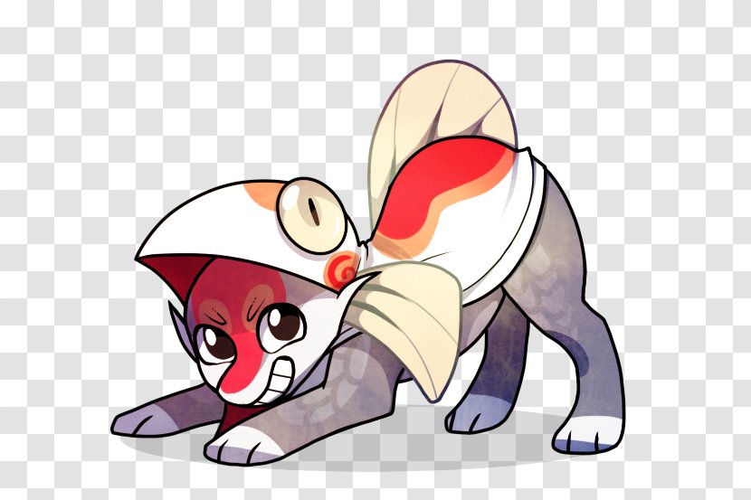 Cat Nine-tailed Fox Dog - Watercolor Transparent PNG