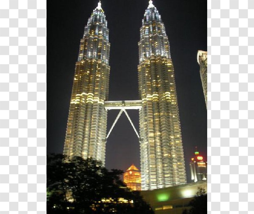 Petronas Towers Architecture Building - Landmark Transparent PNG