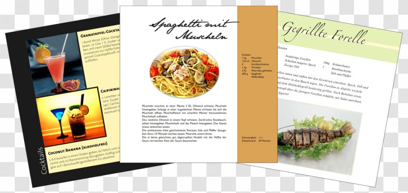 Swiss Cuisine Superfood Brochure - Recipe Transparent PNG