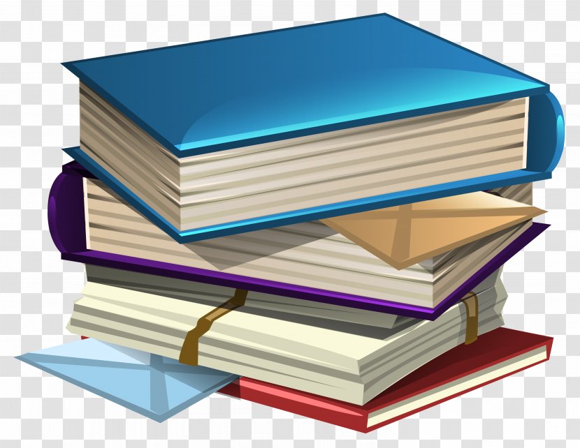 Book Clip Art - Middle School - Books Clipart Image Transparent PNG