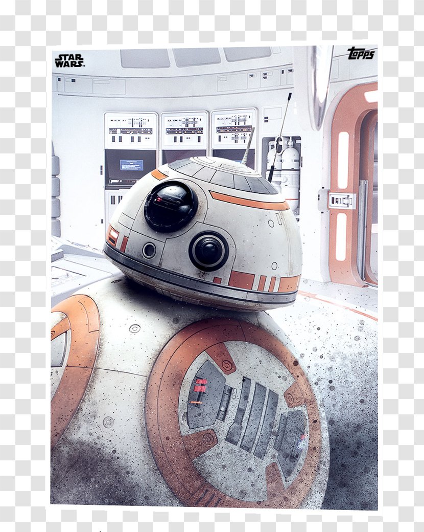 BB-8 Rey R2-D2 Chewbacca Captain Phasma - Last Card Transparent PNG