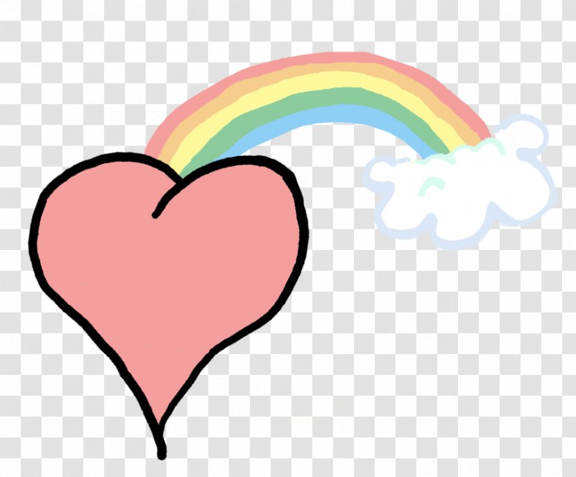 Heart Rainbow Dash Cutie Mark Crusaders Drawing - Frame Transparent PNG