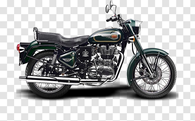 Royal Enfield Bullet Cycle Co. Ltd Motorcycle Classic - 500 - Brake India Transparent PNG