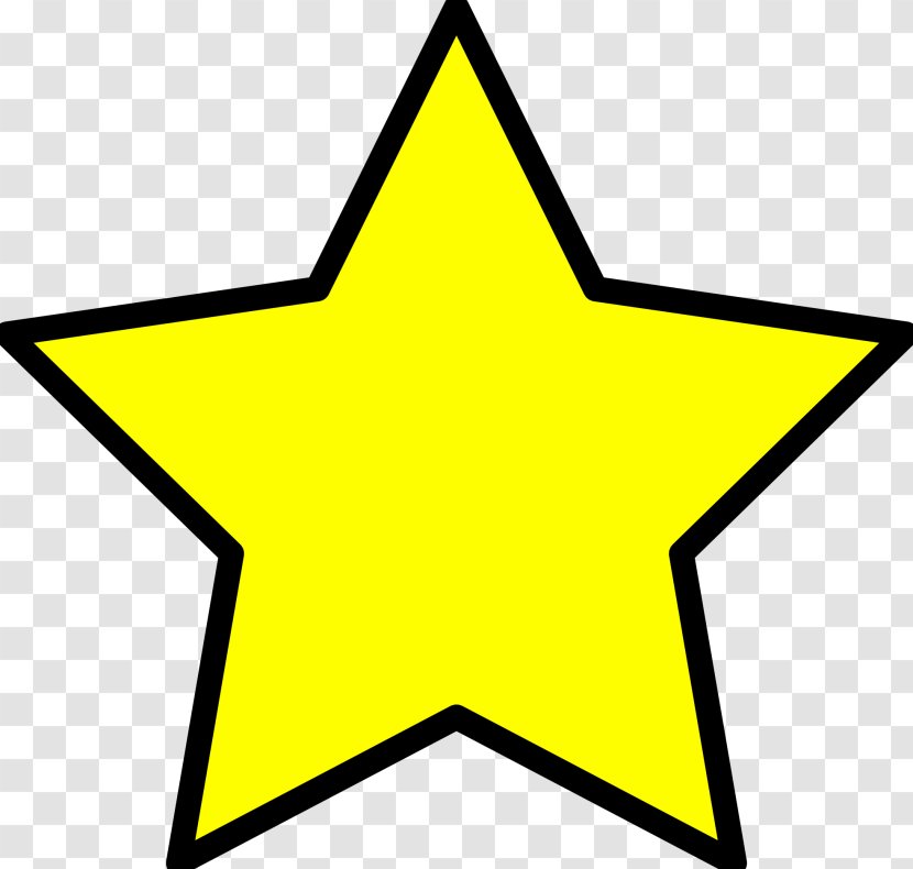 Star Yellow Badge Clip Art - Text - Christmas Stars Cliparts Transparent PNG