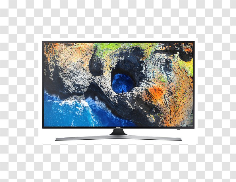 Samsung Smart TV LED-backlit LCD 4K Resolution Ultra-high-definition Television - Tv Transparent PNG