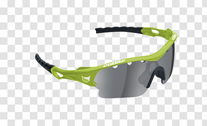 Photochromic Lens Glasses Cycling - Green Transparent PNG