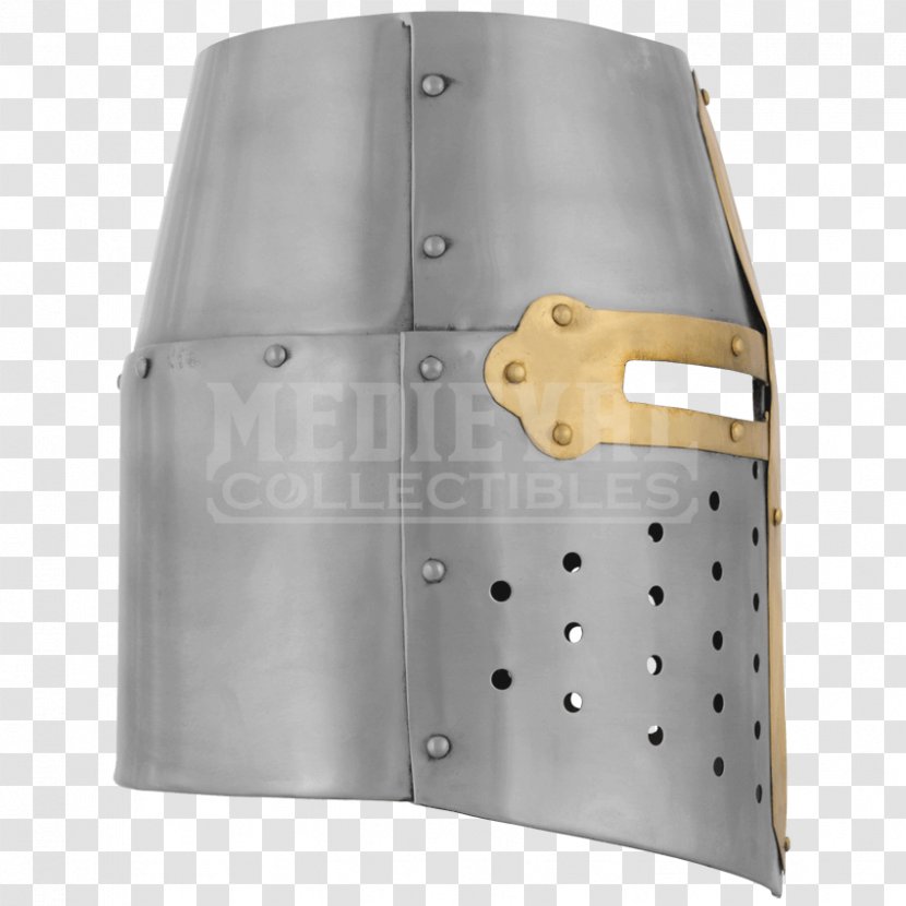 Crusades Great Helm 14th Century Helmet Knight Transparent PNG