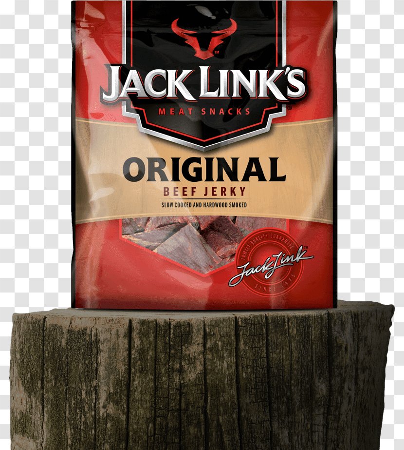 Jack Link's Beef Jerky Barbecue Beefsteak - Brand Transparent PNG