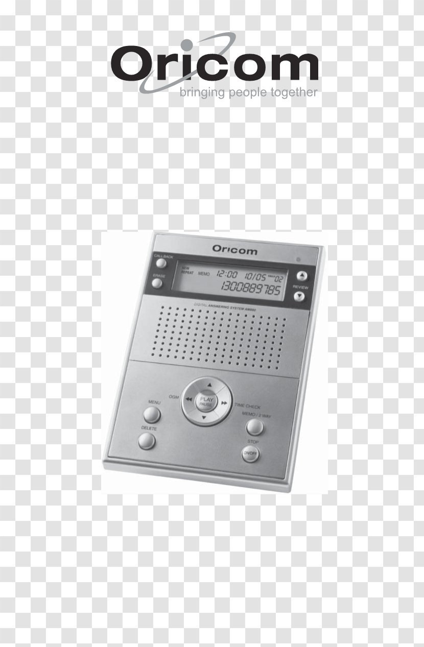 Electronics Electronic Musical Instruments Digital Data - System - Answering Machine Transparent PNG
