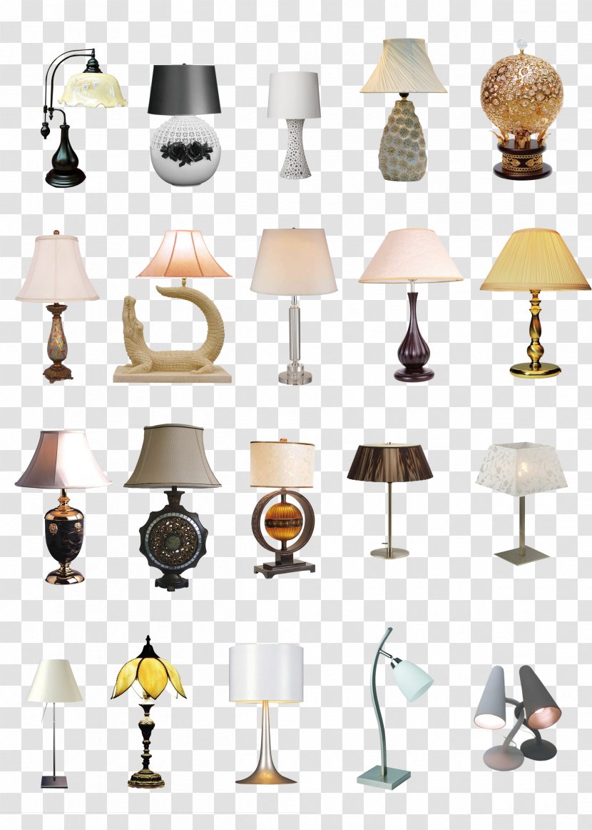 Table Lampe De Bureau Light Fixture - Designer - Lamp Transparent PNG