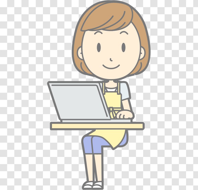 Royalty-free Clip Art - Male - Woman Computer Transparent PNG