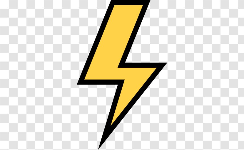 Symbol Emoji Electricity - Shape - Lightning Thunder Transparent PNG