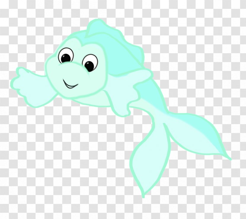 Mermaid Cartoon - Wet Ink - Animation Fictional Character Transparent PNG