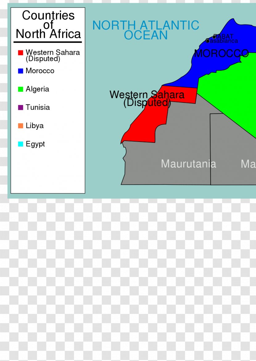 North African Campaign Democratic Republic Of The Congo Tunisia Algeria Middle East - Diagram - Map Transparent PNG