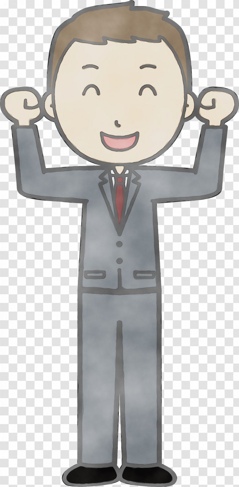 Cartoon Smile Tie Transparent PNG