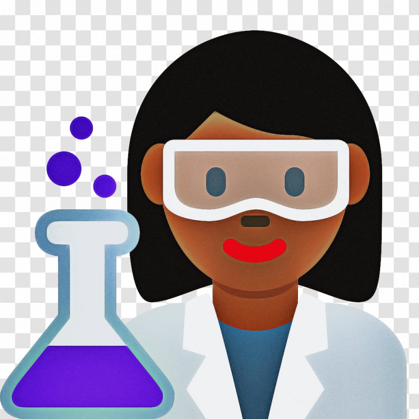 Emoji Background - Cartoon - Laboratory Equipment Chemist Transparent PNG