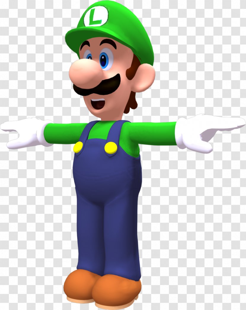 Mario & Luigi: Superstar Saga Super 3D World DeviantArt - Character - Luigi Transparent PNG