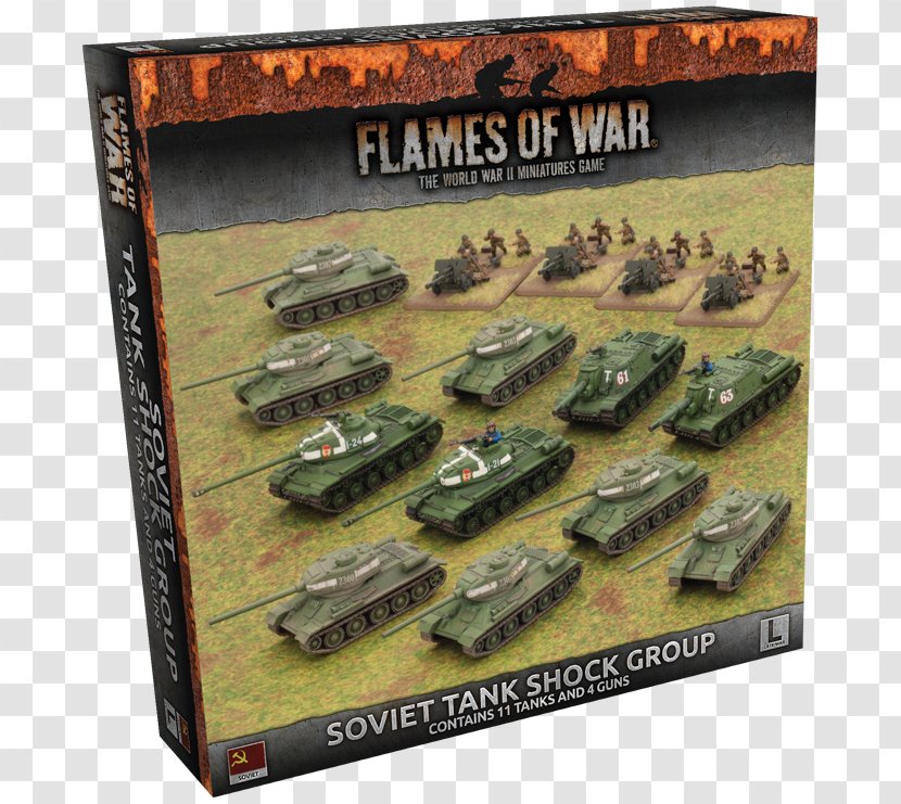 Second World War Flames Of Battlegroup Army Tank - Company Transparent PNG