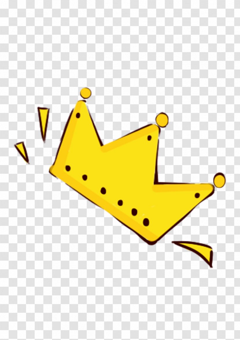 Download - Yellow - Crown Transparent PNG