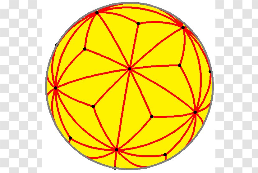 Triakis Icosahedron Catalan Solid Vertex Tetrahedron - Area - Spherical Transparent PNG