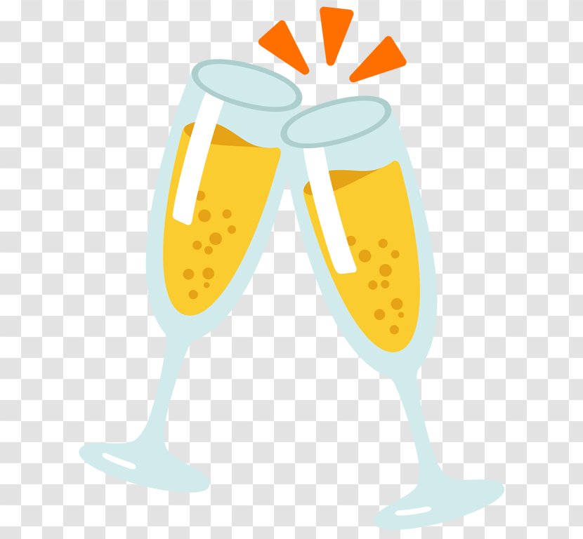 Emoji Champagne Glass Wine - Drinkware Transparent PNG