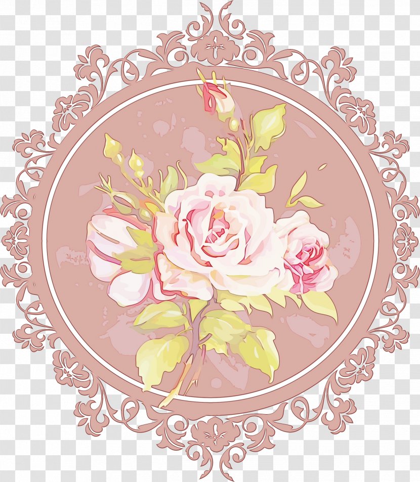 Wedding Watercolor Floral - Flower Arranging - Hybrid Tea Rose Visual Arts Transparent PNG