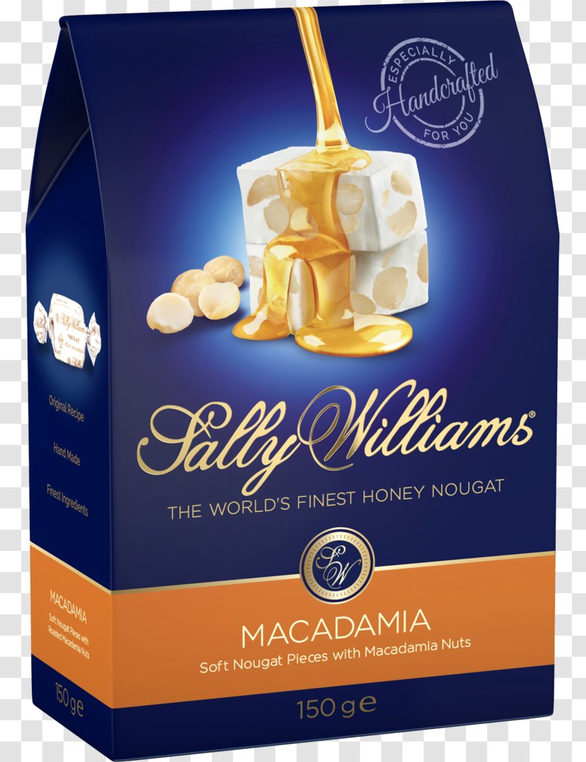 Nougat Macadamia Honey Almond Chocolate - Ingredient Transparent PNG