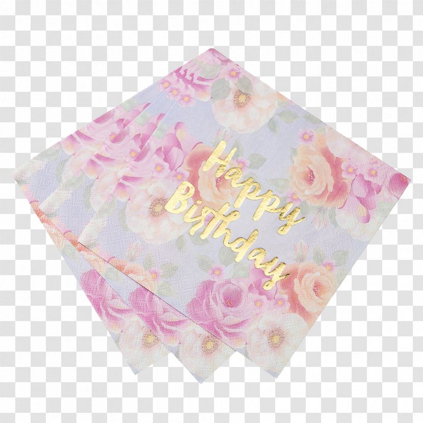 Cloth Napkins Table Paper Party Birthday - Napkin Transparent PNG