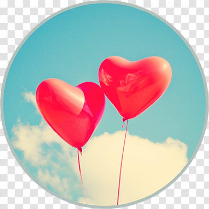 Valentine's Day Heart Balloon Romance - Holiday - Psychological Counseling Transparent PNG